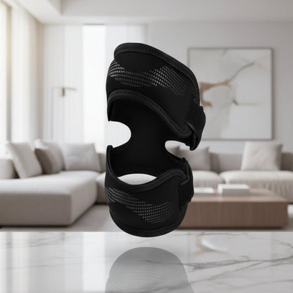 KNEESAFE TRAINIX – Stoßdämpfende Sport-Knieschoner mit rutschfester Unterstützung 0