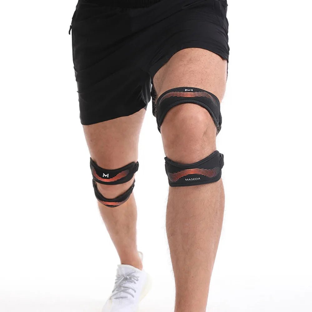 KNEESAFE TRAINIX – Stoßdämpfende Sport-Knieschoner mit rutschfester Unterstützung 4
