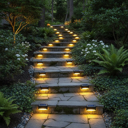 HELIOGLOW – Illuminazione a parete LED solare per giardino e terrazza