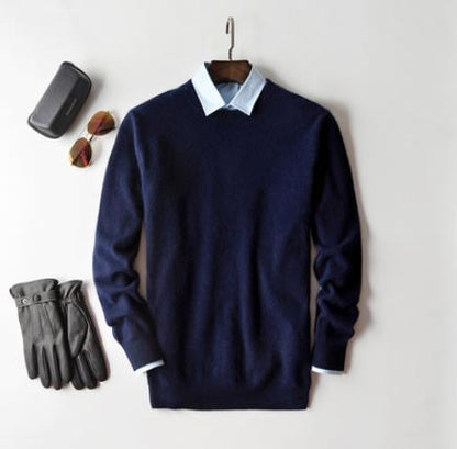 CASHMERE CLASSIC - Cashmere men's jumper for style & comfort