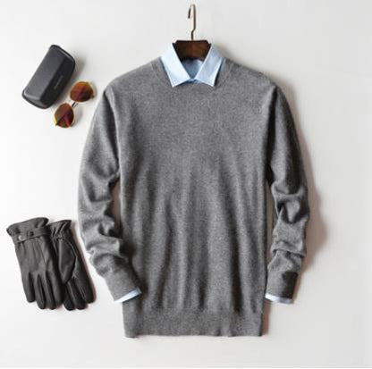 CASHMERE CLASSIC - Cashmere men's jumper for style & comfort