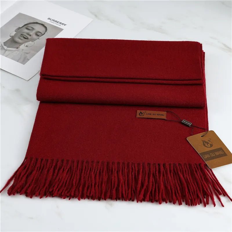 Sofira – Cashmere Scarf with Tassels for Warmth & Elegance