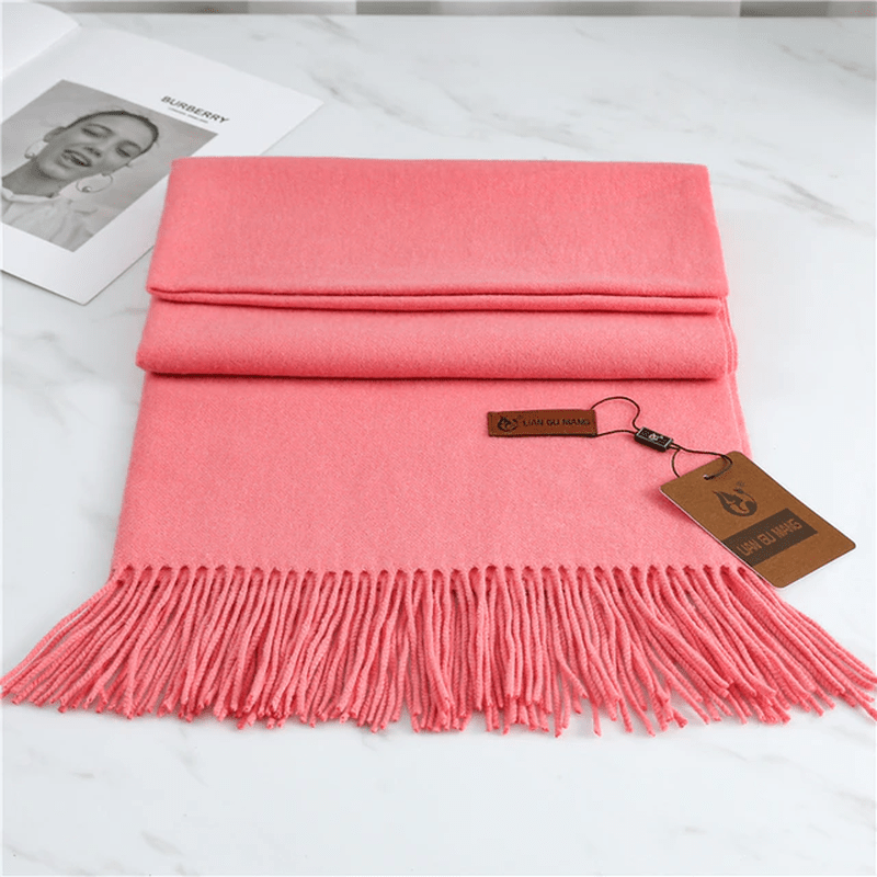 Sofira – Cashmere Scarf with Tassels for Warmth & Elegance