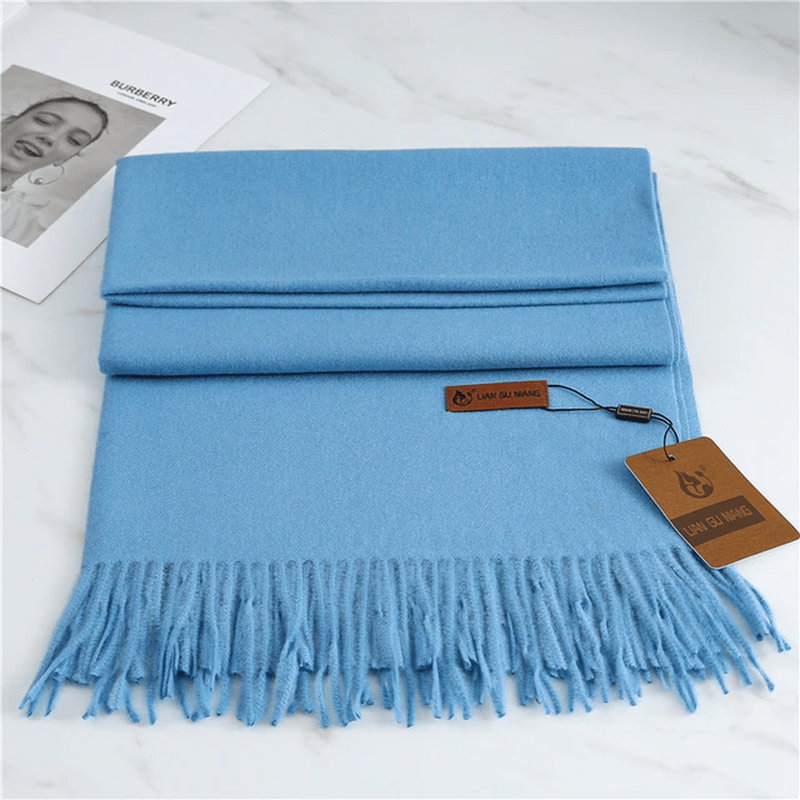 Sofira – Cashmere Scarf with Tassels for Warmth & Elegance