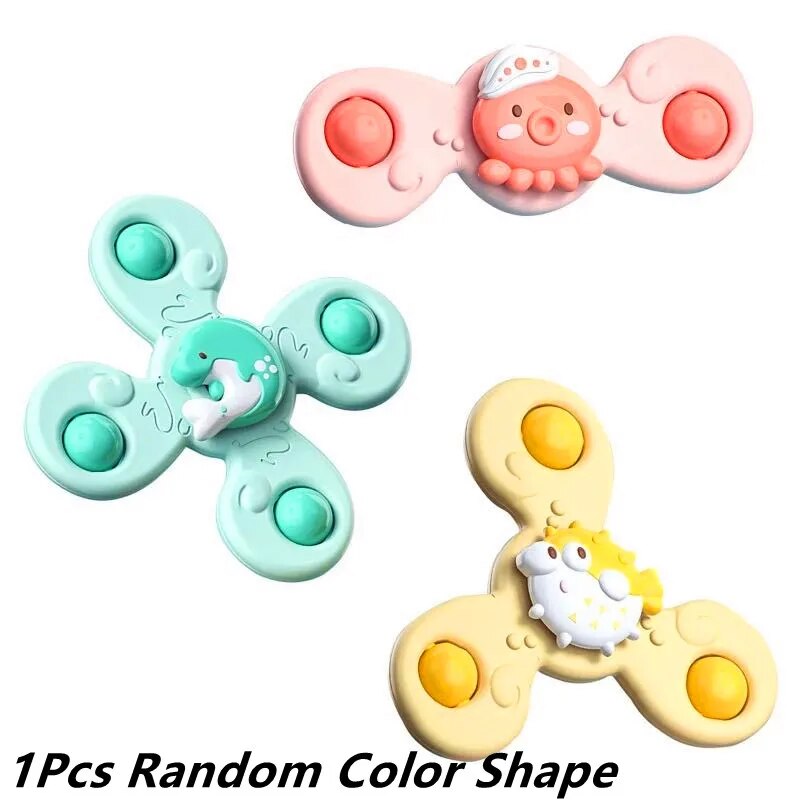 Kiddova – Bunter Bade-Fidget-Spinner mit süßem Insekten-Design 10