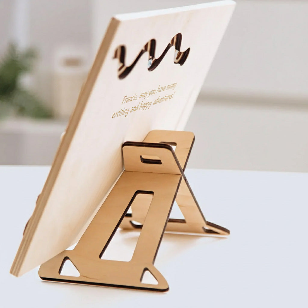 Kleines Namenspuzzle aus Holz | Personalisiertes Montessori-Spielzeug | Individuelles Namenslernpuzzle | Pädagogisches Holzgeschenk für Kleinkinder 7