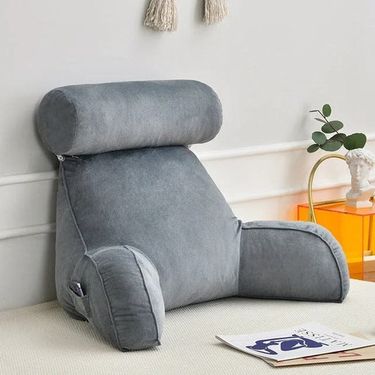 ComfyBack – Ergonomic Back Support with Armrests & Headrest