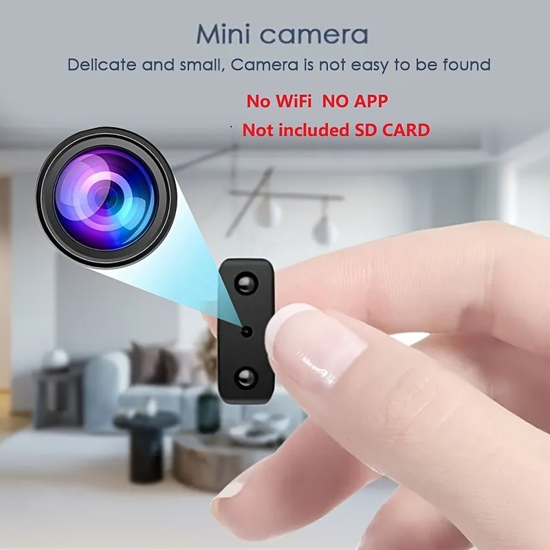 Kompakte Full HD Minikamera Mit Nachtsicht & Bewegungserkennung - Mini Kamera Mit Live Übertragung Auf Handy 2