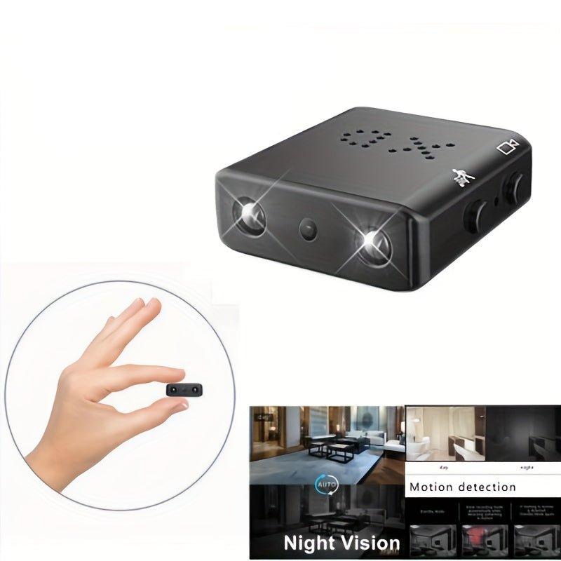 Kompakte Full HD Minikamera Mit Nachtsicht & Bewegungserkennung - Mini Kamera Mit Live Übertragung Auf Handy 3
