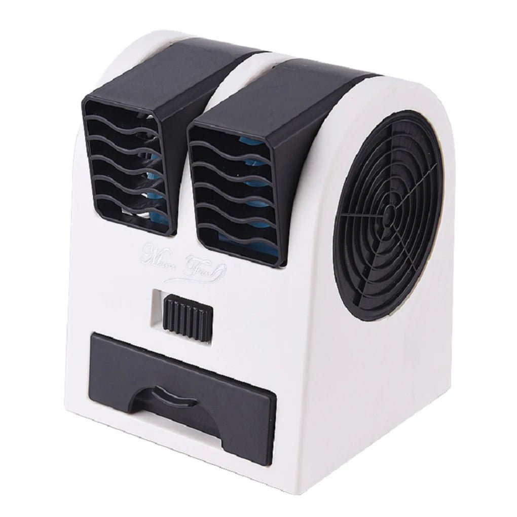 Kompakte Mini Klimaanlage USB mit Doppeltem Luftauslass und Geräuscharmem Betrieb 6