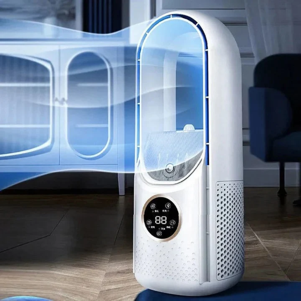 Kompakte Mobile Klimaanlage - Leise Flügellose Kühlung für Schlafzimmer und Büros 5