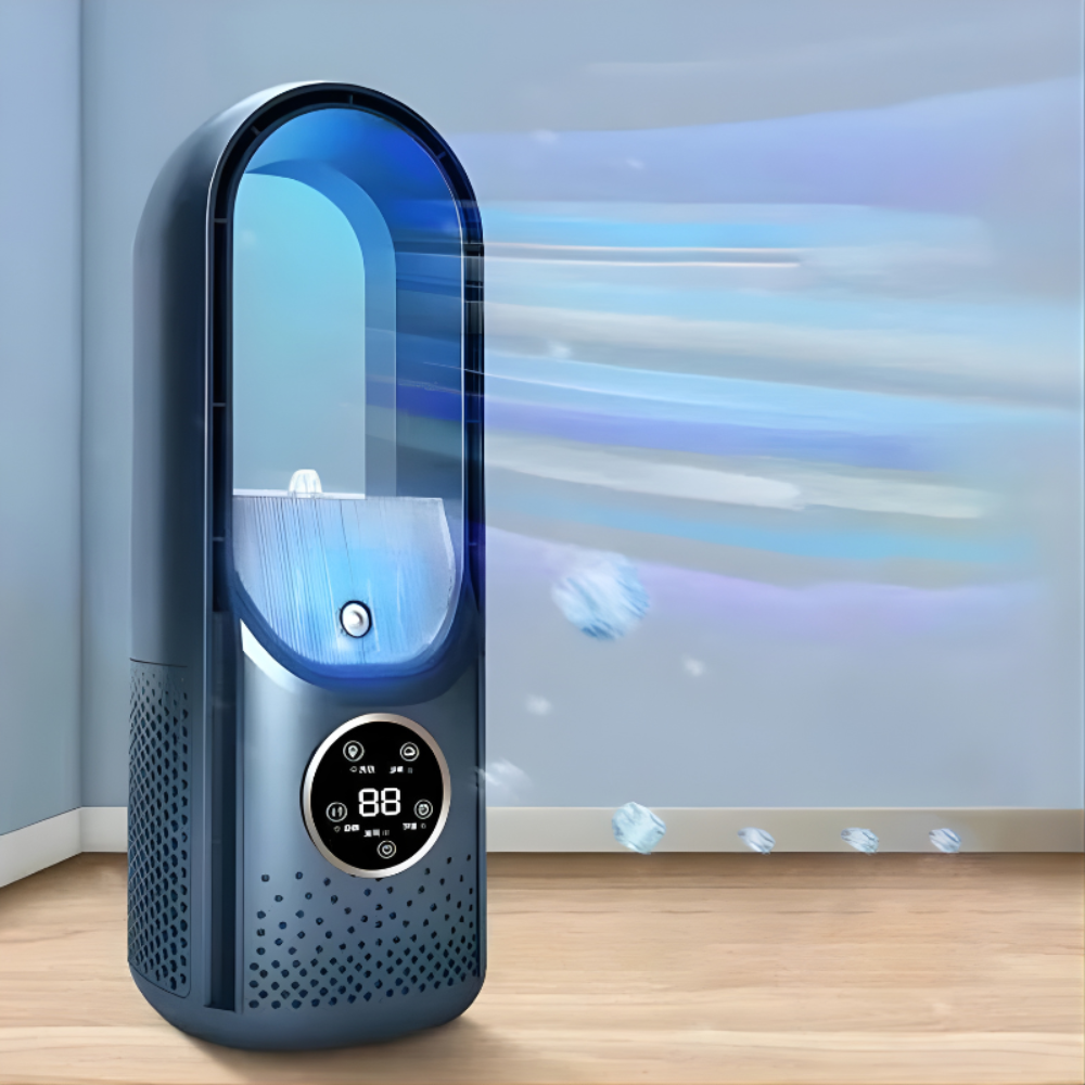 Kompakte Mobile Klimaanlage - Leise Flügellose Kühlung für Schlafzimmer und Büros 6