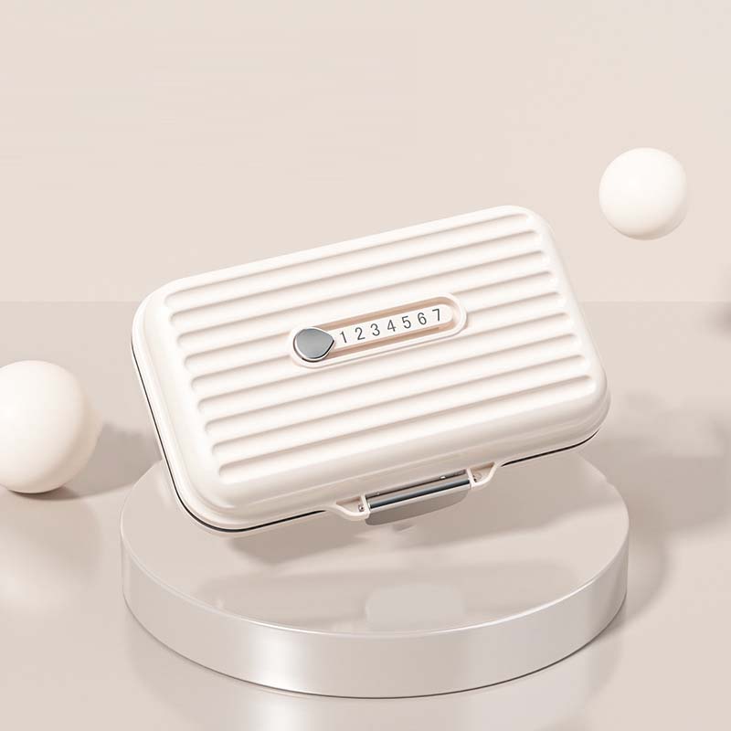 MediSafe Mini – Portable Pillbox with 7 Compartments