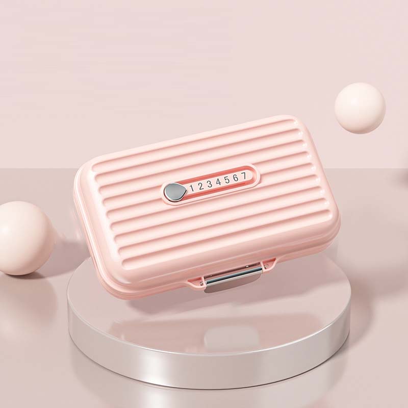 MediSafe Mini – Portable Pillbox with 7 Compartments