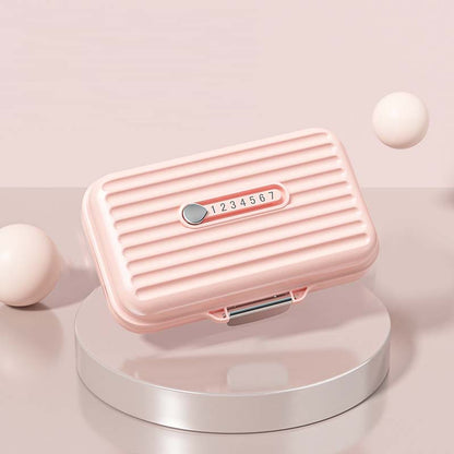 MediSafe Mini – Portable Pillbox with 7 Compartments