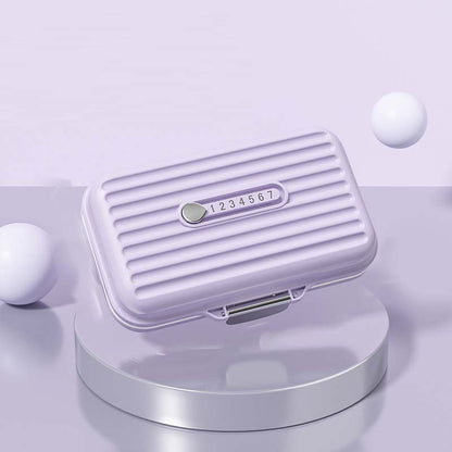 MediSafe Mini – Portable Pillbox with 7 Compartments