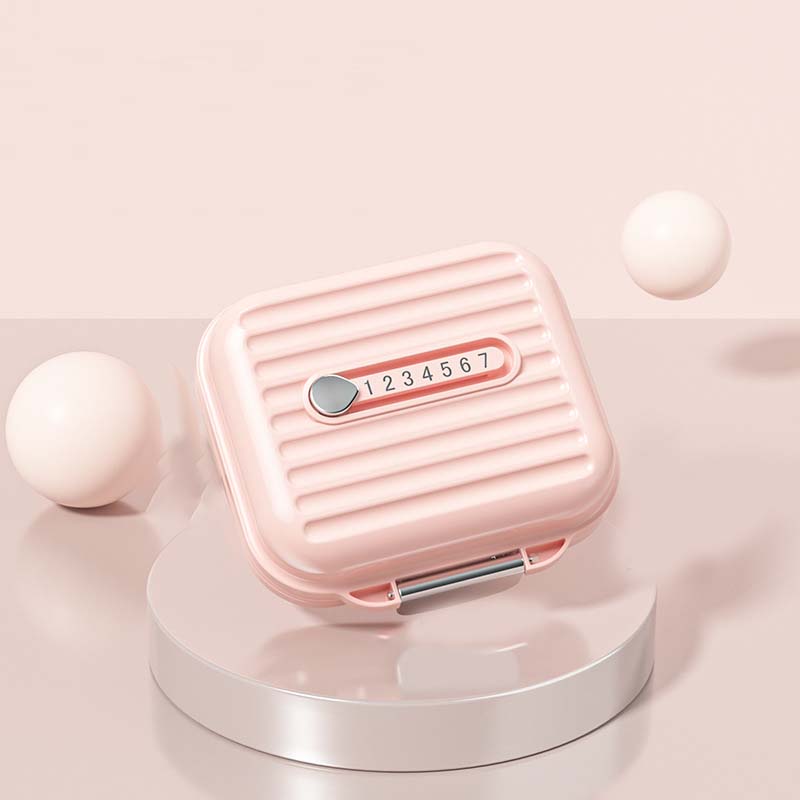 MediSafe Mini – Portable Pillbox with 7 Compartments