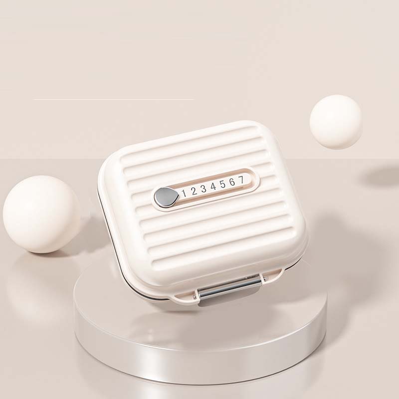 MediSafe Mini – Portable Pillbox with 7 Compartments