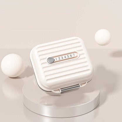 MediSafe Mini – Portable Pillbox with 7 Compartments