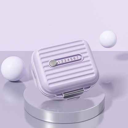 MediSafe Mini – Portable Pillbox with 7 Compartments