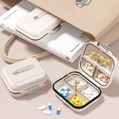 MediSafe Mini – Portable Pillbox with 7 Compartments