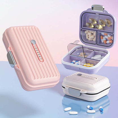 MediSafe Mini – Portable Pillbox with 7 Compartments