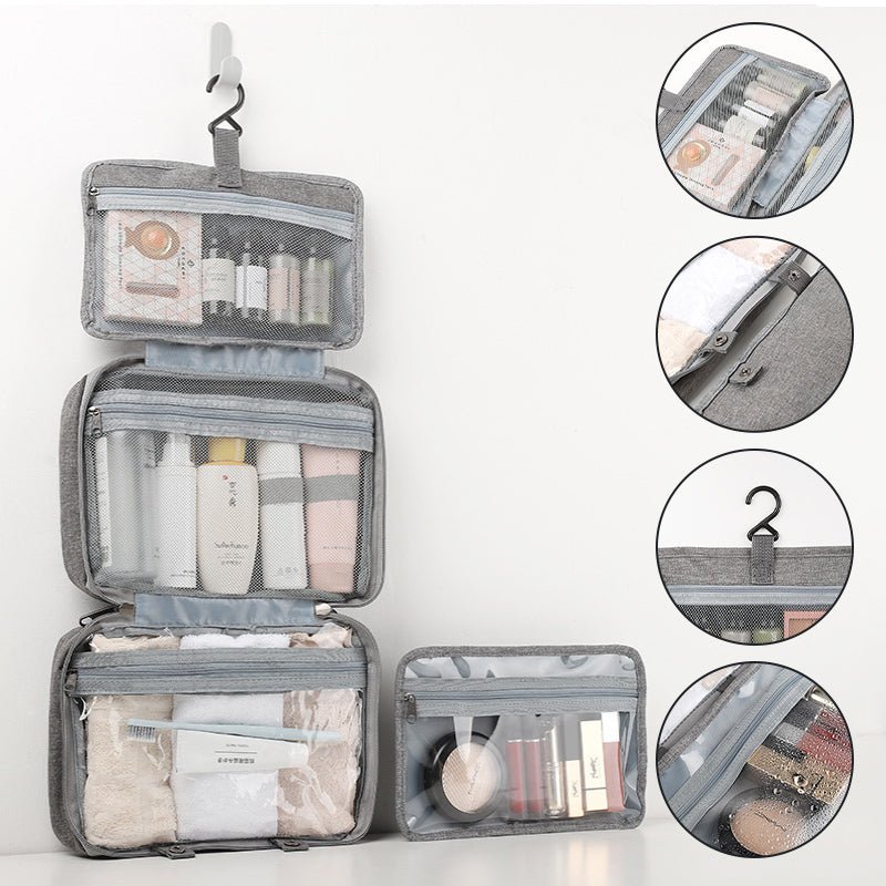 TravelTidy – Kompakter Kosmetik-Organizer mit 4 Fächern