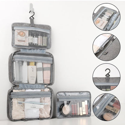 TravelTidy – Kompakter Kosmetik-Organizer mit 4 Fächern
