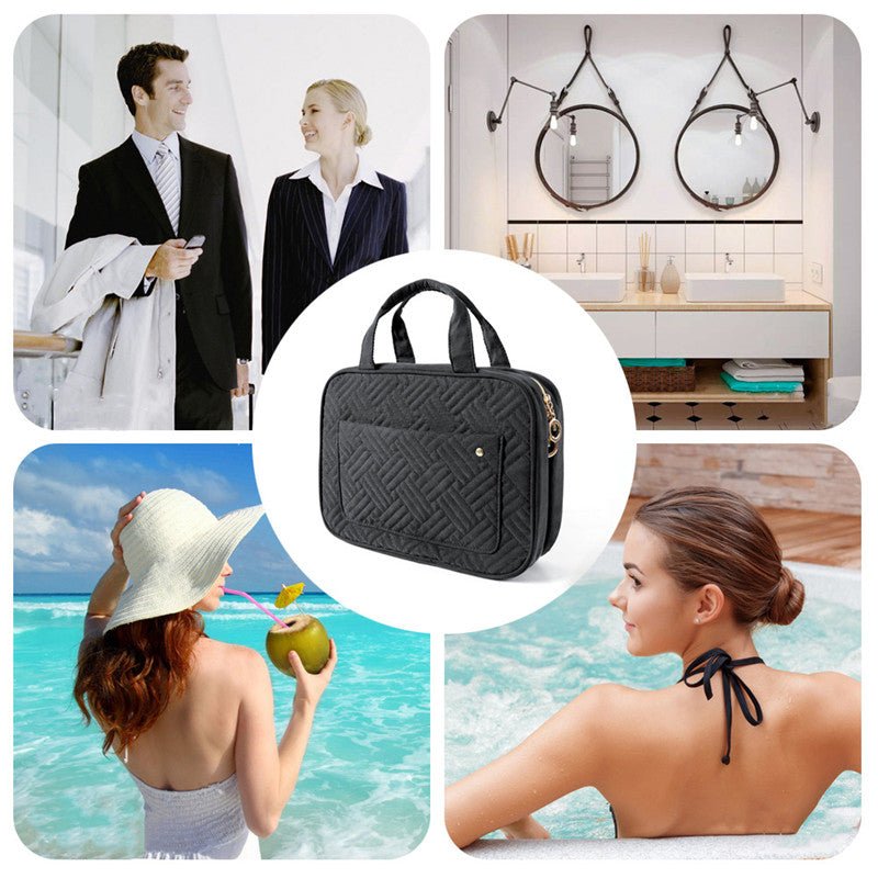 TravelTidy – Kompakter Kosmetik-Organizer mit 4 Fächern
