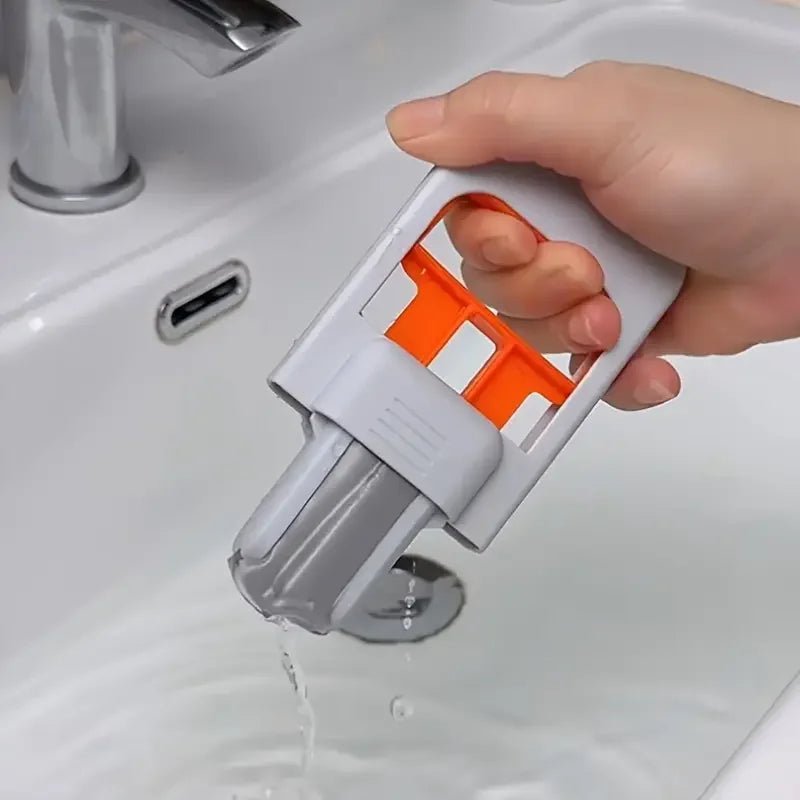 Kompakter Mini-Mopp - Einziehbarer Wisch Mopp für Chemiefreie Reinigung 1