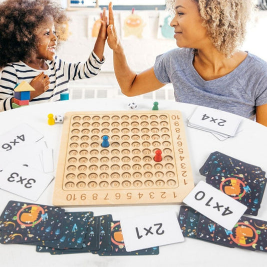 FunMath - wooden learning game for playful maths training