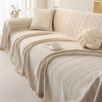SnuggleTextile – Housse de canapé résistante aux griffures et lavable en chenille
