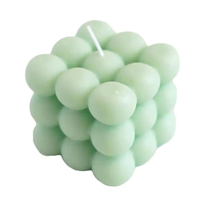 AromaCube Scented Candle – Handmade Soy Wax Cube Candle, Decorative & Fragrant