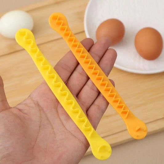 Kreativer Eierschneider - 2er Set Aus Sicheren Materialien Für Einzigartige Eierformen 5