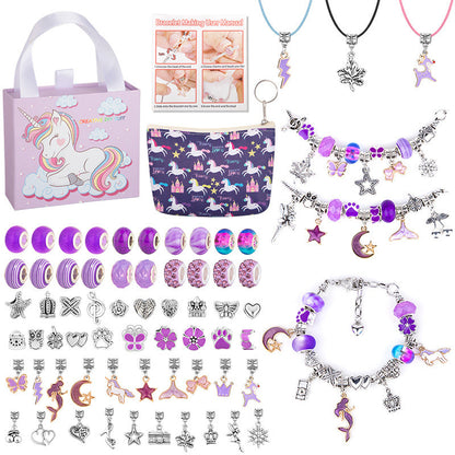 SPARKLINA – Kreatives Armband Bastelset für Mädchen mit funkelnden Anhängern