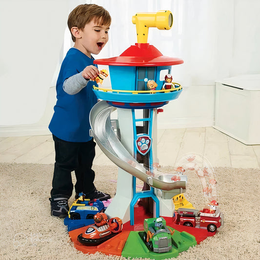 AdventureSlide Playset – Creative Playset with Slide & Cars for Children