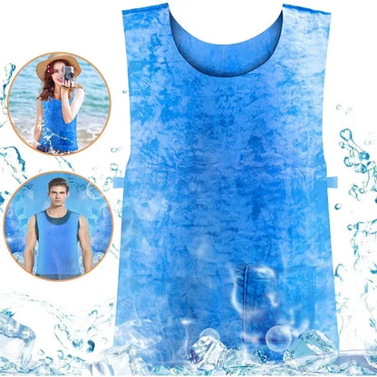 Kühlweste Für Hitzeschutz - Wasserverdunstungs-Kühlshirt Für Outdoor-Aktivitäten 0