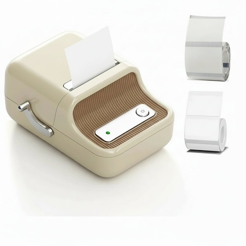 LABELMINI – Mini-Etikettendrucker, tragbar, kabellos, Thermodruck & kompaktes Design 10