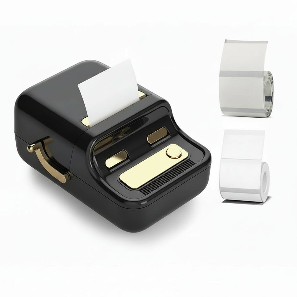 LABELMINI – Mini-Etikettendrucker, tragbar, kabellos, Thermodruck & kompaktes Design 8