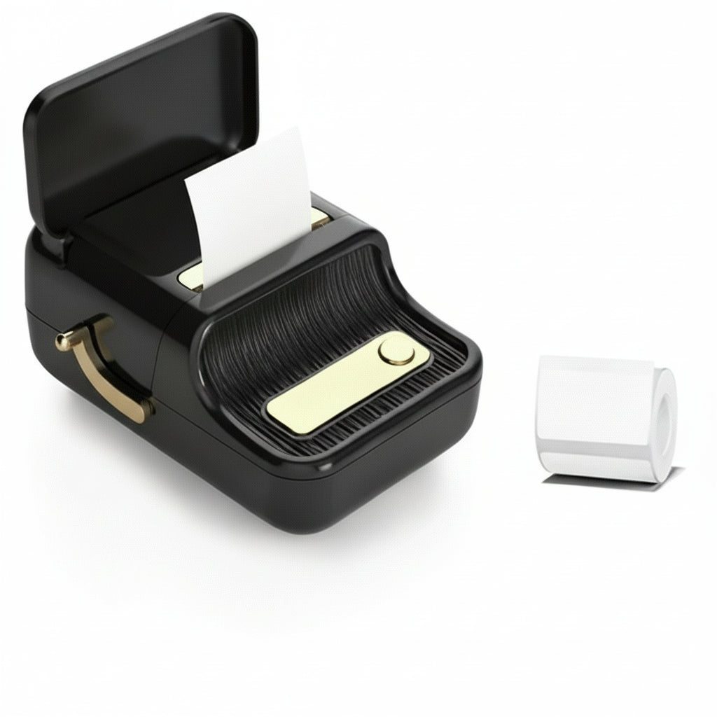 LABELMINI – Mini-Etikettendrucker, tragbar, kabellos, Thermodruck & kompaktes Design 9