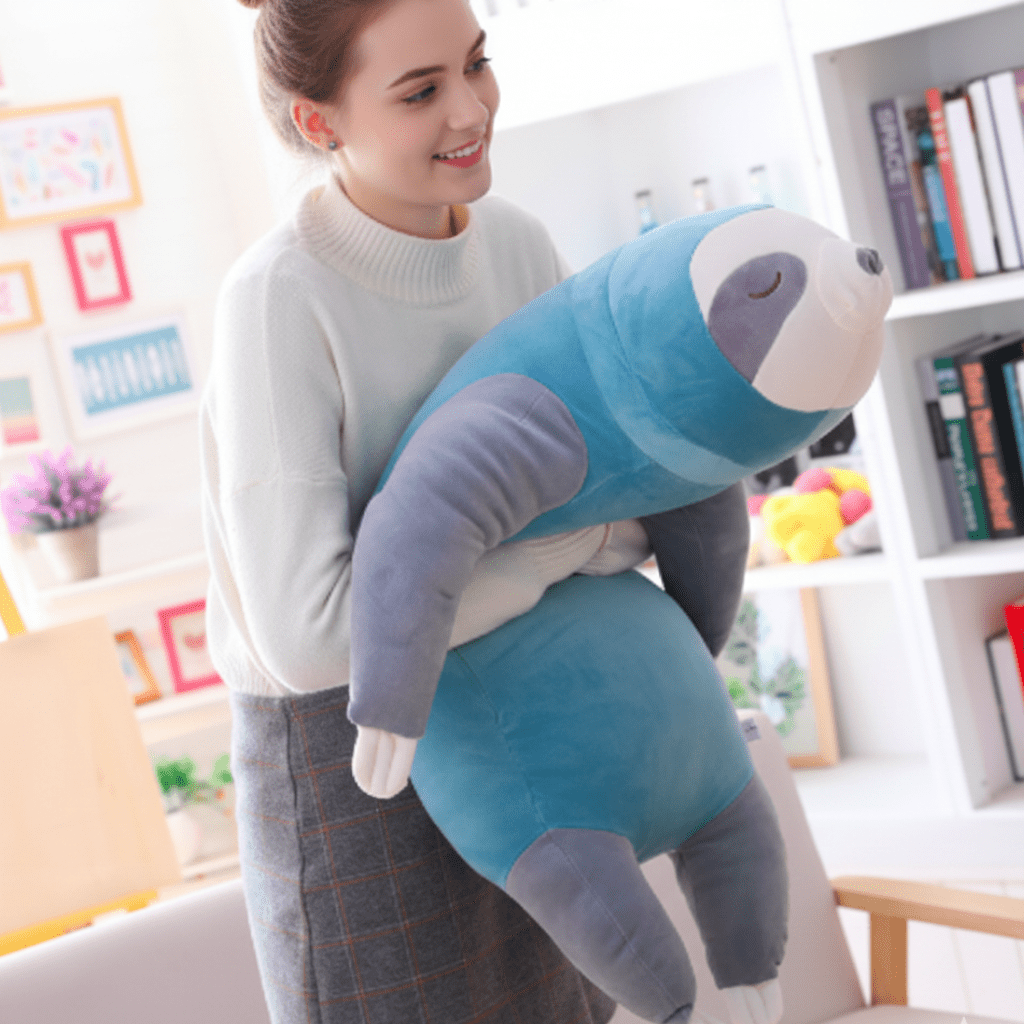 LAZYLOOM – Extra weiches Faultier-Kuscheltier zum Liebhaben 2