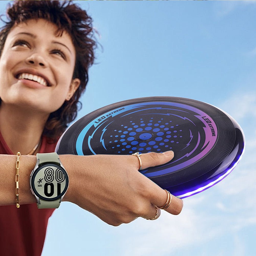 GLOWFLY – LED Glowing Frisbee for Night Games & Outdoor Fun
