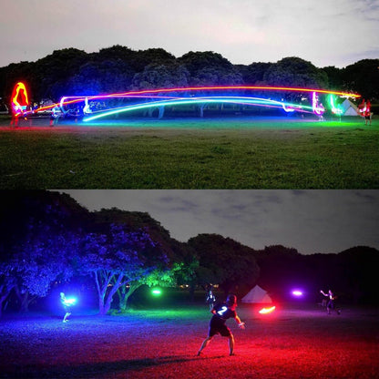 GLOWFLY – LED Glowing Frisbee for Night Games & Outdoor Fun
