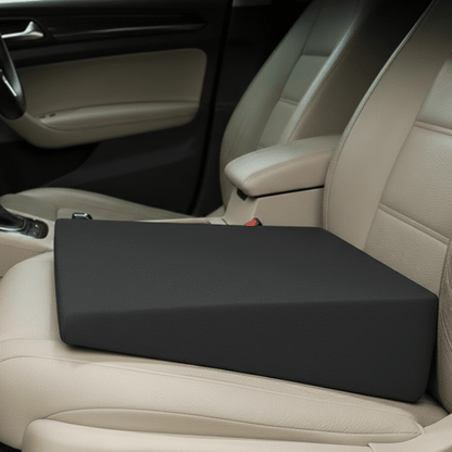 LIFTICUSH – Autositz-Nivellierungskissen aus Memory-Schaum für mehr Sitzhöhe und ergonomischen Komfort 0
