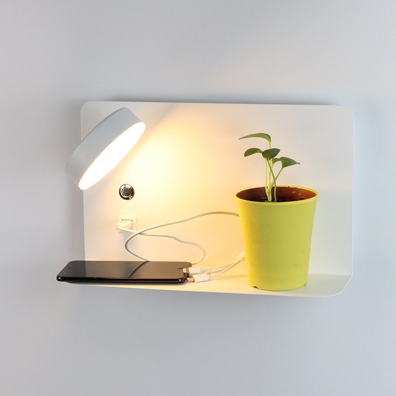 LIGHTCORE – LED-Wandleuchte mit USB-Ladefunktion und 3 einstellbaren Farbmodi 5