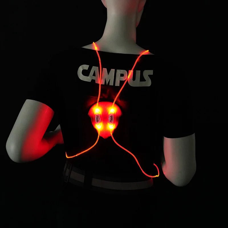 LIGHTRUN – Reflektierende LED-Laufweste mit Frontlicht für mehr Sicherheit bei Nacht 2