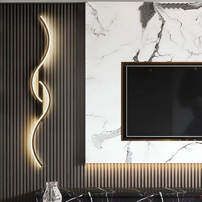 LINEALUX – Gebogene LED-Wandleuchte für moderne Ambientebeleuchtung 4