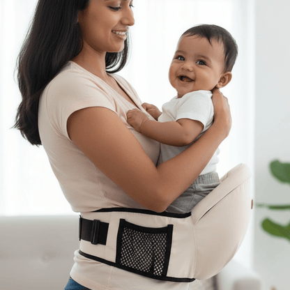 LITTLEDREAM – Ergonomische Babytrage mit verstellbaren Gurten und atmungsaktivem Netzgewebe 0