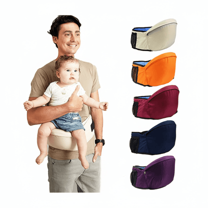 LITTLEDREAM – Ergonomische Babytrage mit verstellbaren Gurten und atmungsaktivem Netzgewebe 1