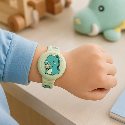 LITTLELOCATE – Pulsera GPS colorida para niños con correa ajustable cómoda